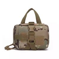 MOLLE-Compatible Tactical Handle Pouch with Buckle Closure